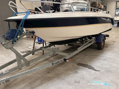  Askeladden 505 Freestyle Motorboat 2005, with Mercury 100 hk 4-takt engine, Denmark