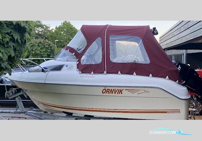  Quicksilver 470  Cruiser Motorboat 2008, with Mercury 50 hk 4-takt engine, Denmark