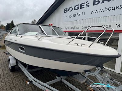 AMT 200 DC med 135 hk Honda-EFI 4 takt og 1800 kg Brenderup bådtrailer - Anvisningssalg Motorboat 2010, with Honda engine, Denmark