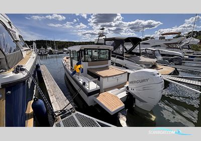 AXOPAR 28 Aft Cabin Motorboat 2015, with Mercury 300 XL Verado, 520 motortimmar engine, Sweden
