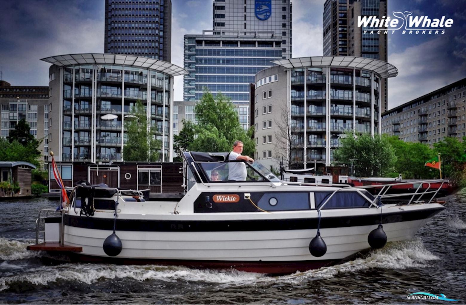 Agder 840 AK Motorboat 1988, with Yanmar 4 Cil. 62 PK engine, The Netherlands