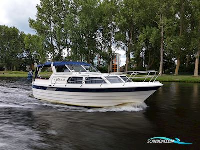 Agder 840 Cabrio Motorboat 2009, with Volvo engine, The Netherlands