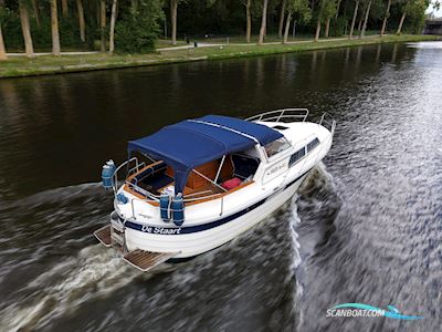 Agder 840 Cabrio Motorboat 2009, with Volvo engine, The Netherlands