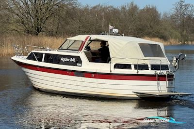 Agder 840 OKAK Motorboat 1988, with Ford engine, The Netherlands