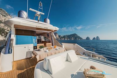 Aicon 72 SL Motorboat 2005, with Caterpillar C30 engine, Spain