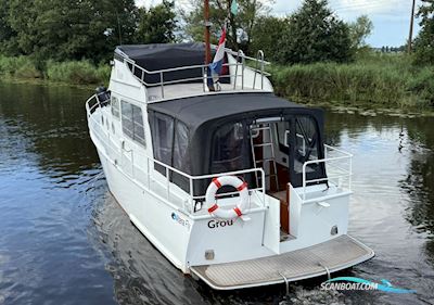 Altena Fly 1000 Motorboat 1989, with Mercedes engine, The Netherlands