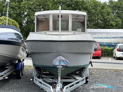 Aluminiumsbåd Motorboat 2000, with Steyer m14TCam
 engine, Denmark