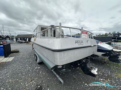 Aluminiumsbåd Motorboat 2000, with Steyer m14TCam
 engine, Denmark
