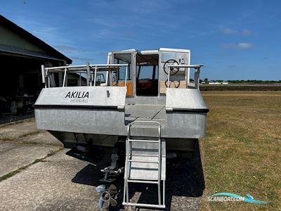 Aluminiumsbåd Motorboat 2000, with Steyer m14TCam
 engine, Denmark
