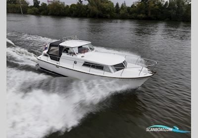 Amerglass 32 OK AK Motorboat 1973, with Volvo engine, The Netherlands