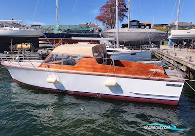 American Motorcruiser 37´ Motorboat 1969, with Perkins Sabre engine, Denmark
