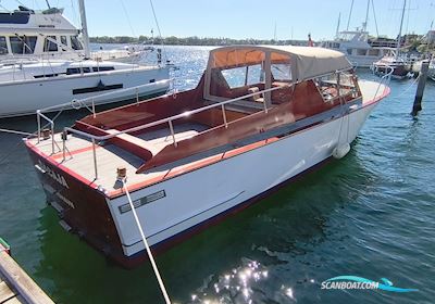 American Motorcruiser 37´ Motorboat 1969, with Perkins Sabre engine, Denmark