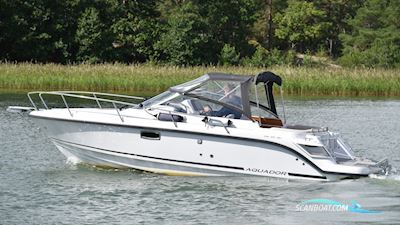 Aquador 25 DC Motorboat 2022, with Mercruiser engine, Sweden