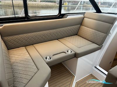 Aquador 400 HT Motorboat 2026, with Med 2 x Volvo Penta D4 Diesel med Joystick engine, Denmark