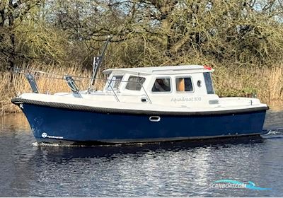Aquadraat 800 Motorboat 2007, with Nanni engine, The Netherlands
