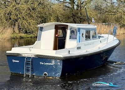 Aquadraat 800 Motorboat 2007, with Nanni engine, The Netherlands