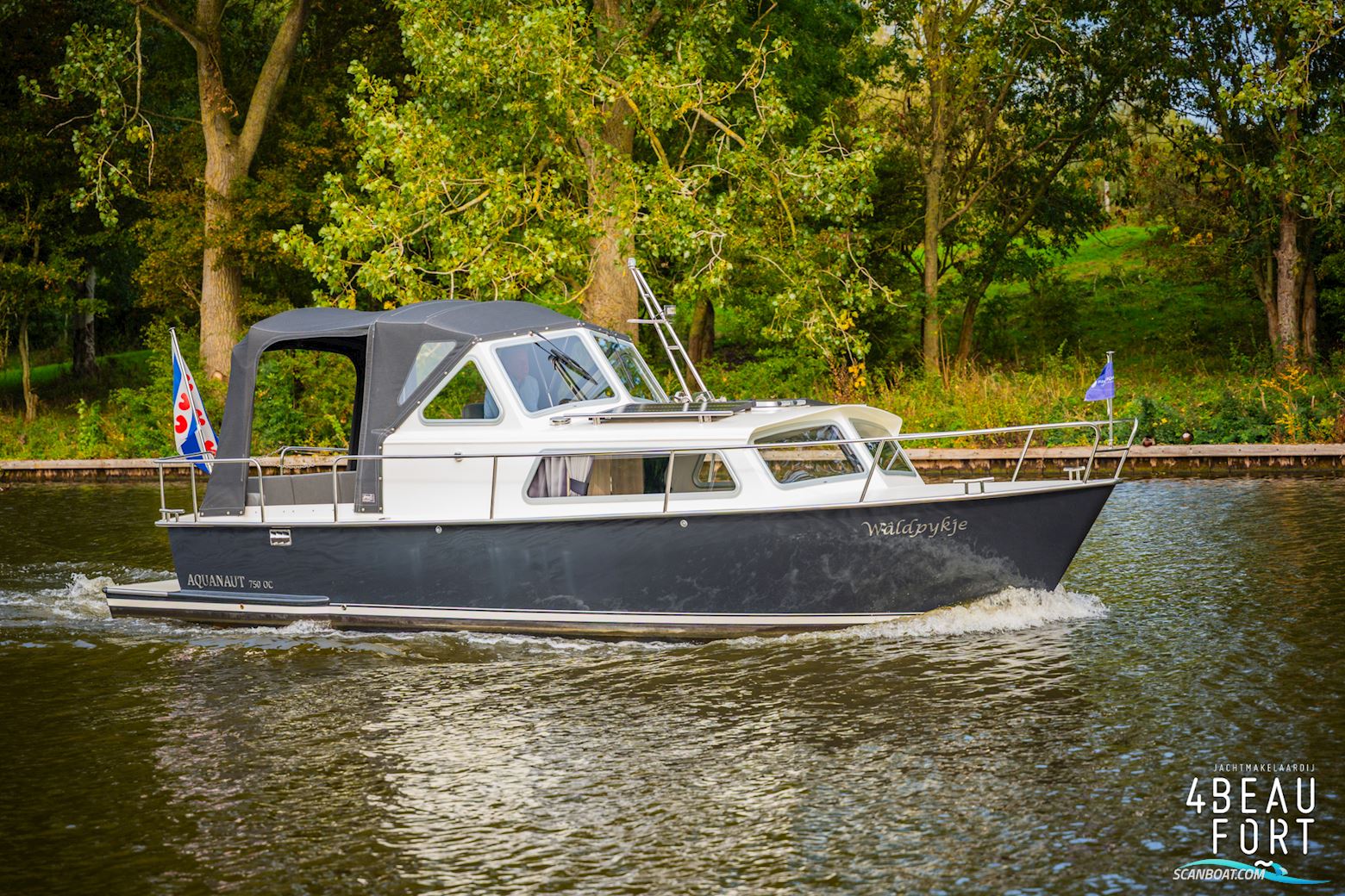 Aquanaut 750 Motorboat 1983, with Perkins engine, The Netherlands