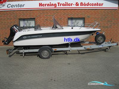 Askeladden 475 Freestyle m/Suzuki DF50 hk Efi 4-Takt Motorboat 2010, with Suzuki engine, Denmark