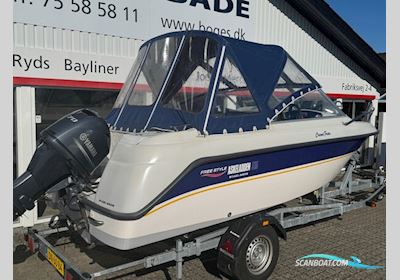 Askeladden 515 Free Style med "ny" 70 hk Yamaha-EFI 4 takt - Anvisningssalg - SOLGT Motorboat 2002, with Yamaha engine, Denmark