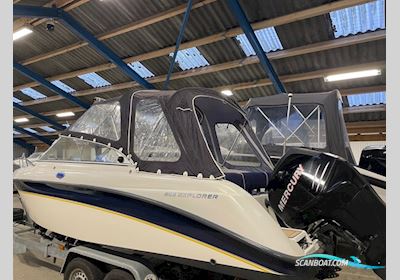 Askeladden 605 Explorer Med 150 hk Mercury Verado og 2500 kg Bådtrailer Motorboat 2007, with Mercury engine, Denmark