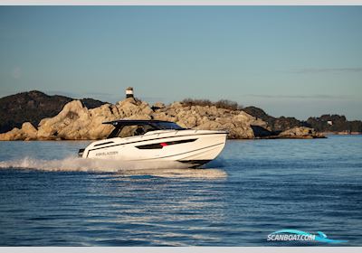 Askeladden C97 Motorboat 2026, with Mercury 2 x 300 hk Verado XL AM DS engine, Denmark