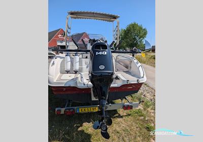Atlantic 570 Walk Around Motorboat 2008, with Suziki engine, Denmark