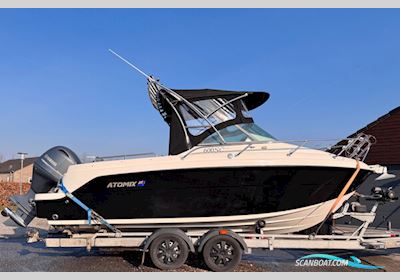 Atomix SC 600 Med F115 Yamaha-Efi 4 Takt og Buggi Trailer - Anvisningssalg Motorboat 2018, with Yamaha engine, Denmark