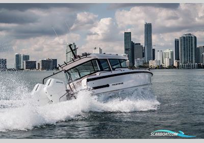 Axopar 37 Cross Cabin - U-Sofa Motorboat 2025, with Mercury engine, France
