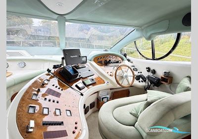 Azimut 46 Fly - 780 Std. - 3 Kab. Motorboat 1997, with Caterpillar 3208 engine, Germany