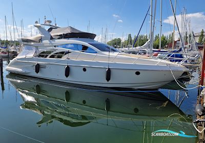 Azimut 50 Fly Motorboat 2005, with Caterpillar C12 engine, Denmark