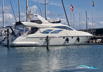 Azimut 50 Fly Motorboat 2005, with Caterpillar C12 engine, Denmark