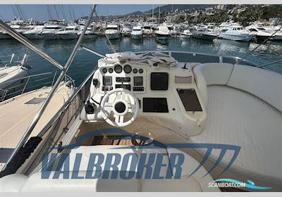 Azimut 50 Flybridge Motorboat 2005, with Caterpillar C12 engine, Italy