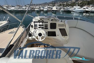 Azimut 50 Flybridge Motorboat 2005, with Caterpillar C12 engine, Italy