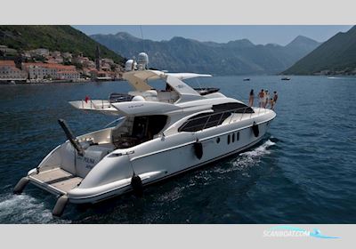 Azimut 62 Evolution Motorboat 2005, with Caterpillar C18 1015Hp x2 engine, Montenegro