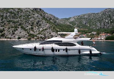 Azimut 62 Evolution Motorboat 2005, with Caterpillar C18 1015Hp x2 engine, Montenegro