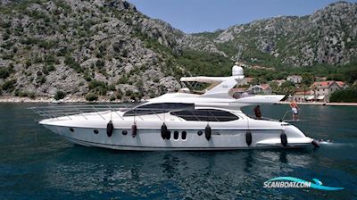 Azimut 62 Evolution Motorboat 2005, with Caterpillar C18 1015Hp x2 engine, Montenegro