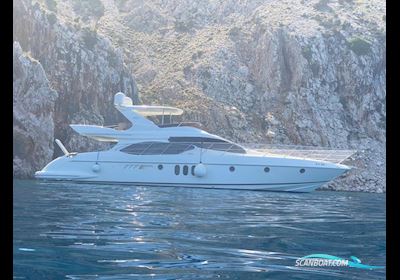 Azimut 62 Fly Hardtop Motorboat 2005, with Caterpillar C 18 engine, Croatia