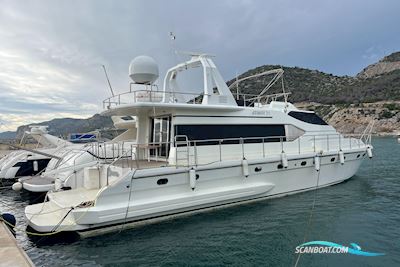 Azimut 71 Motorboat 1987, with Man D2842LE V12 engine, Spain