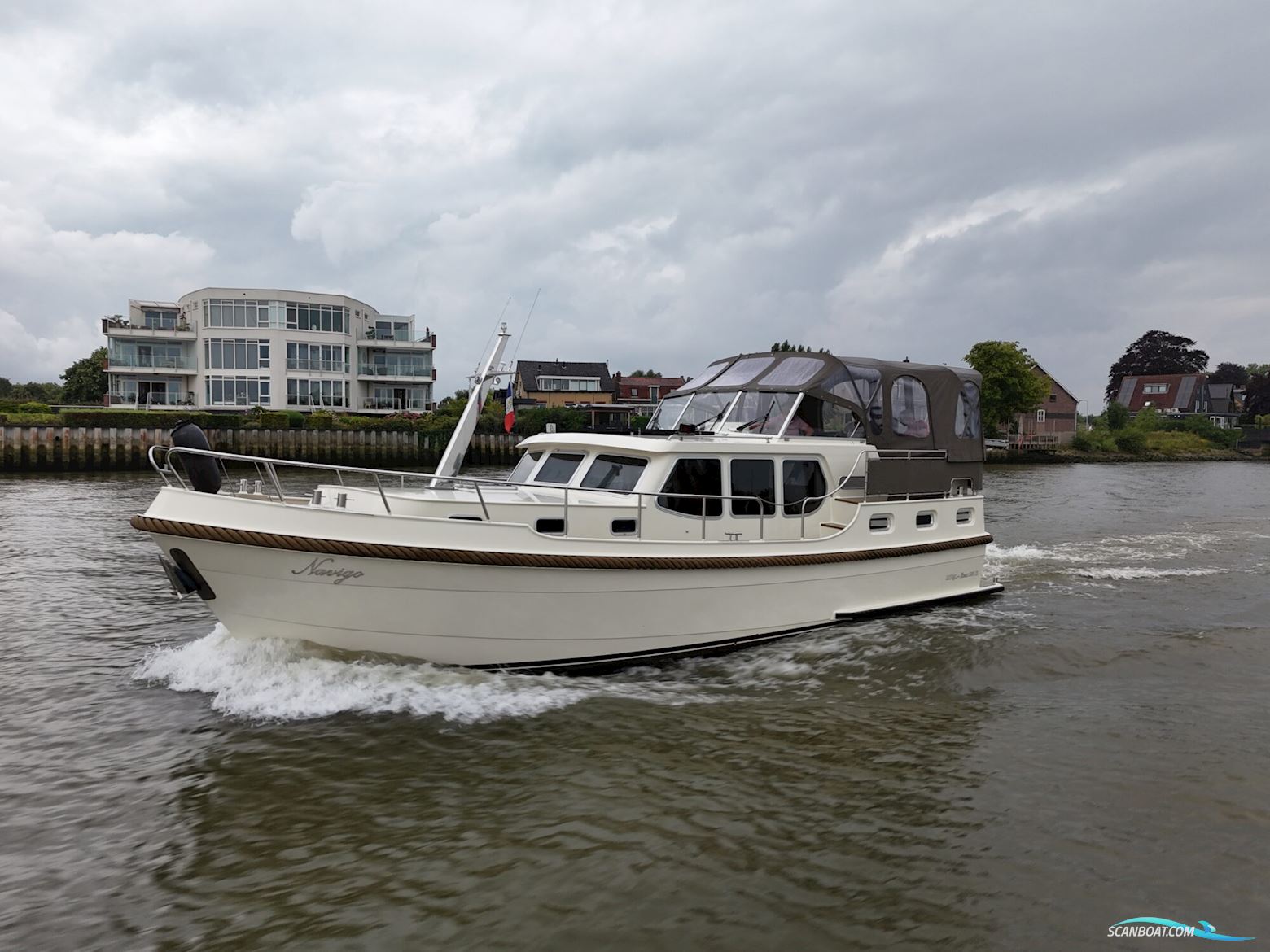 Babro Classic 11.50 XL Motorboat 2009, with Vetus-Deutz engine, The Netherlands