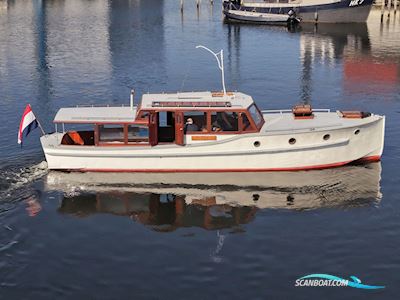 Bakdeksalonkruiser 11.20 Motorboat 1929, with Mitsubishi<br />S4S engine, The Netherlands