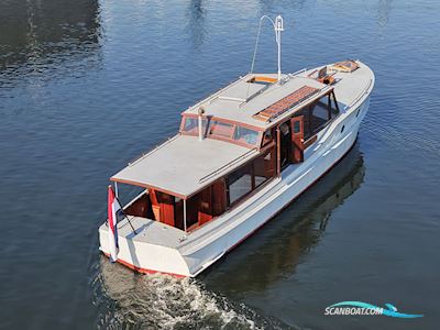 Bakdeksalonkruiser 11.20 Motorboat 1929, with Mitsubishi<br />S4S engine, The Netherlands