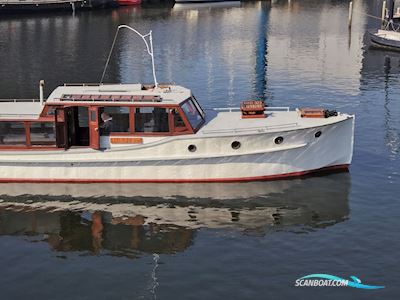Bakdeksalonkruiser 11.20 Motorboat 1929, with Mitsubishi<br />S4S engine, The Netherlands