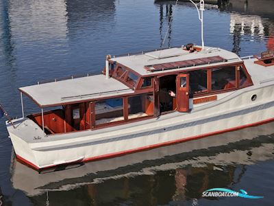 Bakdeksalonkruiser 11.20 Motorboat 1929, with Mitsubishi<br />S4S engine, The Netherlands