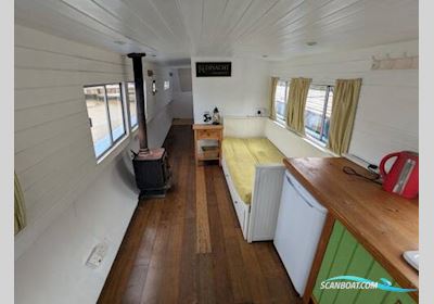 Barge Dutch Motorboat 1950, with Mercruiser OM636 engine, United Kingdom