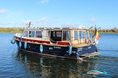 Barkas 1100 OK Motorboat 1996, with Iveco engine, Belgium
