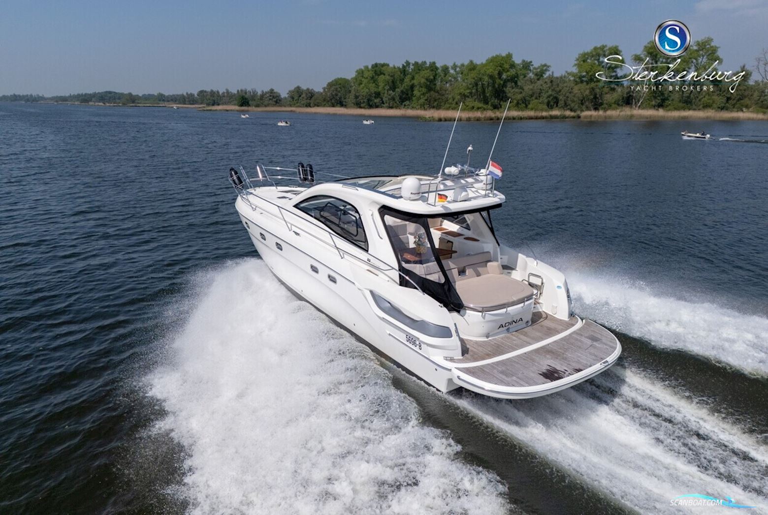 Bavaria 43 HT Motorboat 2011, with 2 engine, The Netherlands