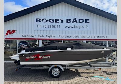 Bayliner E6 Element med F115 Mercury-EFI 4 takt og 1300 kg Brenderup "Element" trailer. Motorboat 2016, with Mercury engine, Denmark