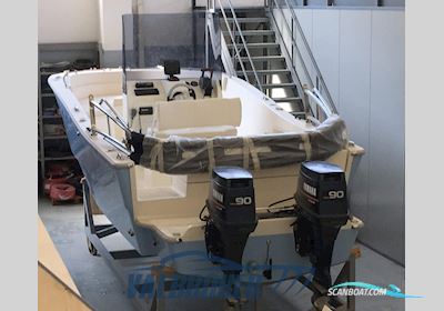 Bazzerla Fl 765 Motorboat 2019, with Yamaha 9AETOL engine, Italy
