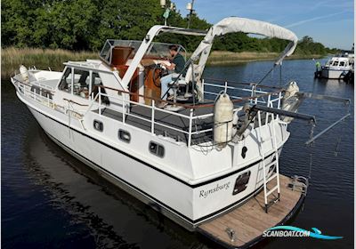 Beachcraft 1350 Motorboat 1985, with Daf engine, The Netherlands