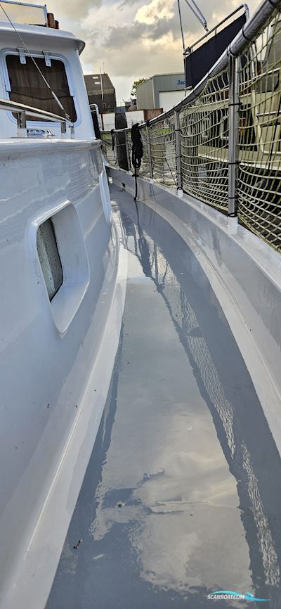 Bekebrede Danish Rose 11.20 AK Cabrio Motorboat 1998, with Lister Petter engine, The Netherlands